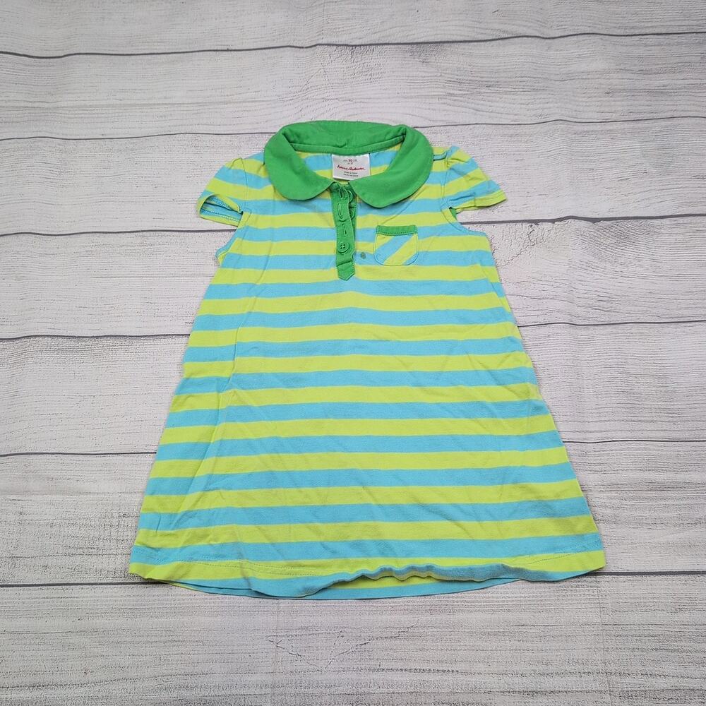 3T Hanna Andersson Striped Polo Dress